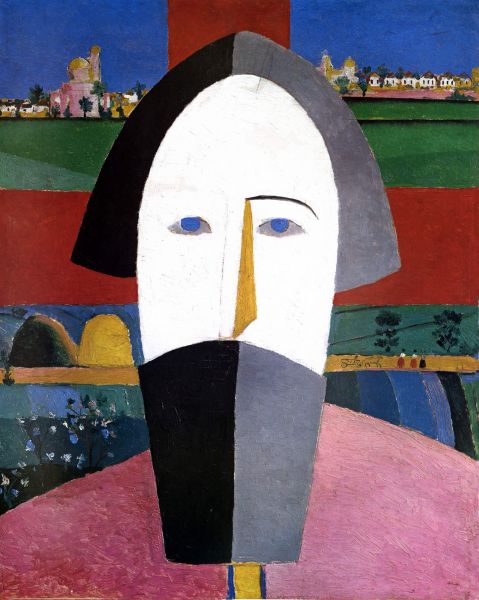 Cabeza de un campesino, 1929, Kazmir Malevich